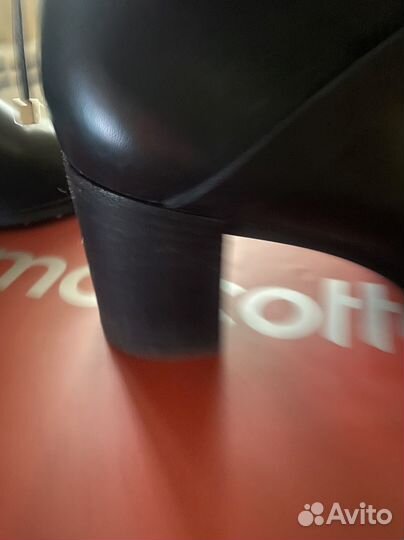 Сапоги женские натуральная кожа 38