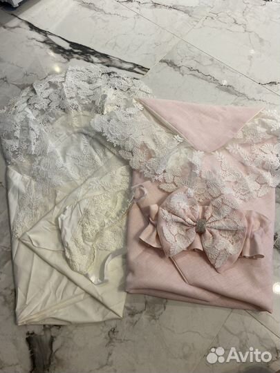 Конверт на выписку для девочки демисезонный