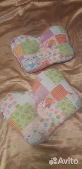 Подушка бабочка для новорожденных