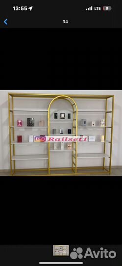 Вешалки, полки, рейлы, кованые изделия, стеллажи