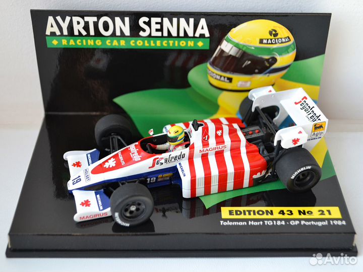 Minichamps 1:43 Ayrton Senna / Formula 1 / Сенна