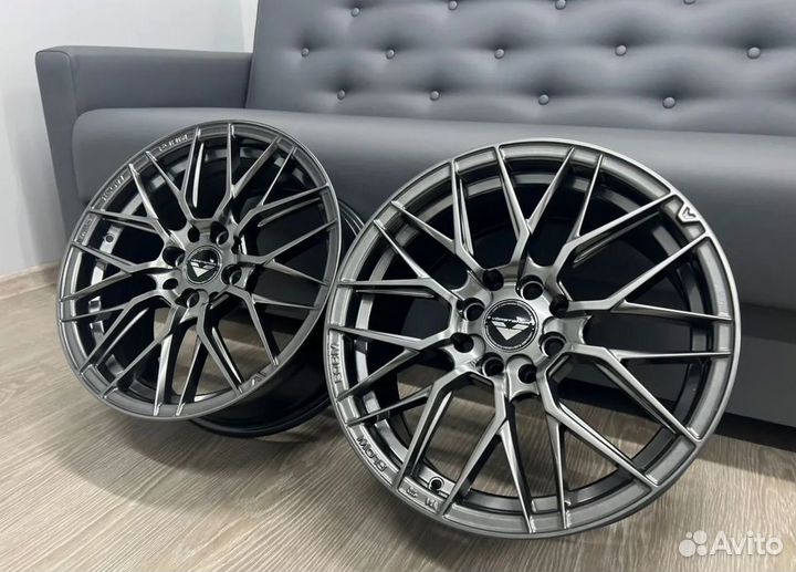 Диски графит Vf107 R16 5-114.3 на Kia huyndai