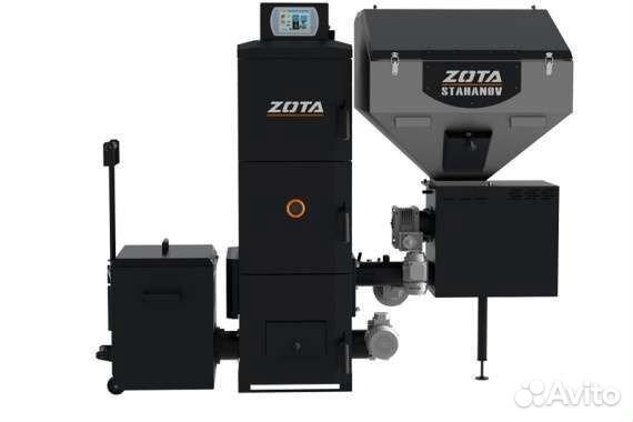 Котел автоматический твердотопливный Stahanov Zota