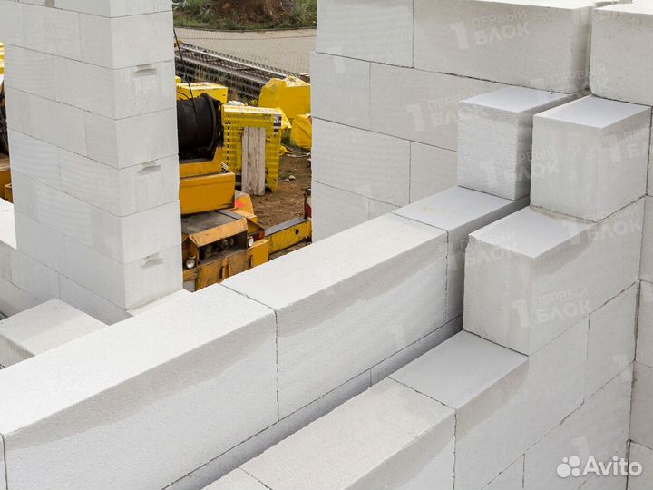 Газоблок с доставкой плотностью D500