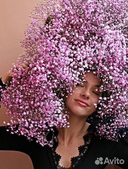 Цветы гипсофила Облако Счастья