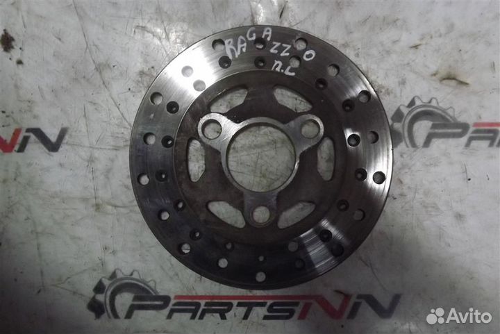 Диск тормозной передний Скутер Корса рагаззо