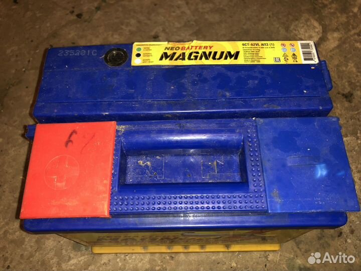 Аккумулятор 6с -62 Магниум