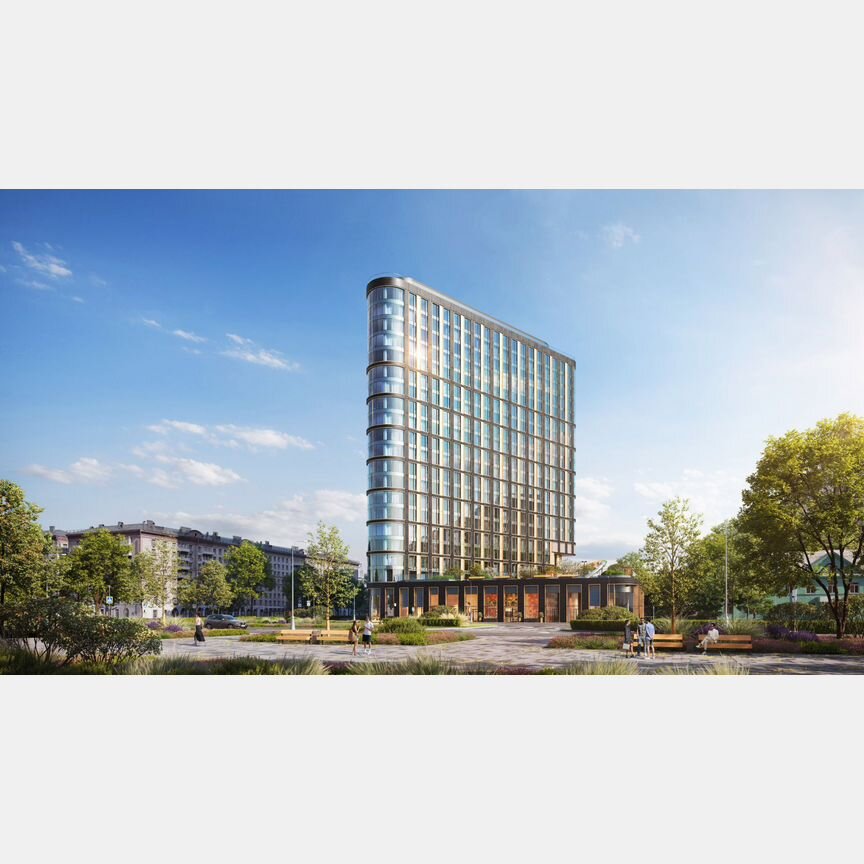 2-к. квартира, 46,3 м², 5/19 эт.