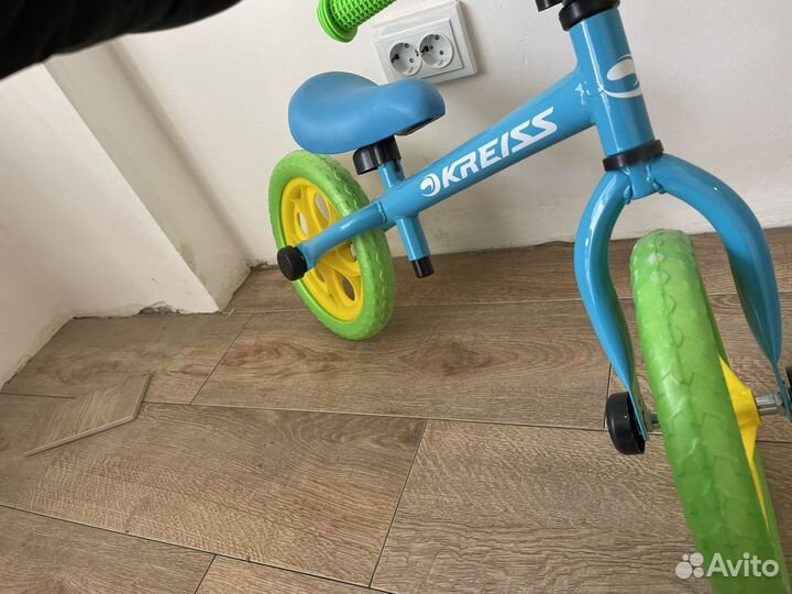 Беговой велосипед новый