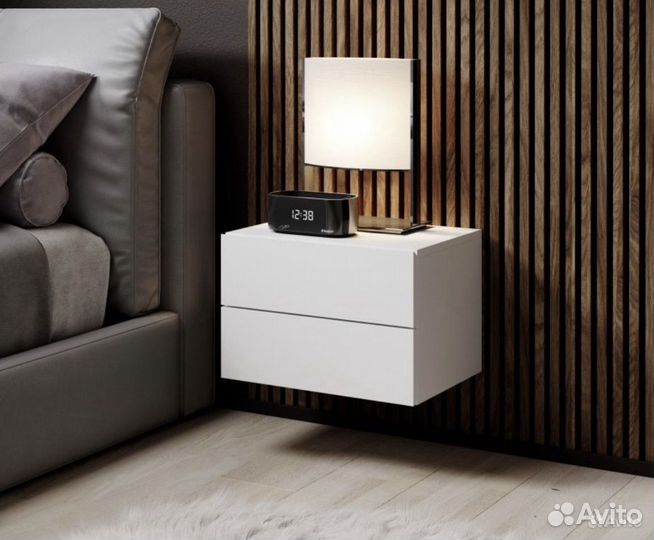 Тумба подвесная навесная прикроватная