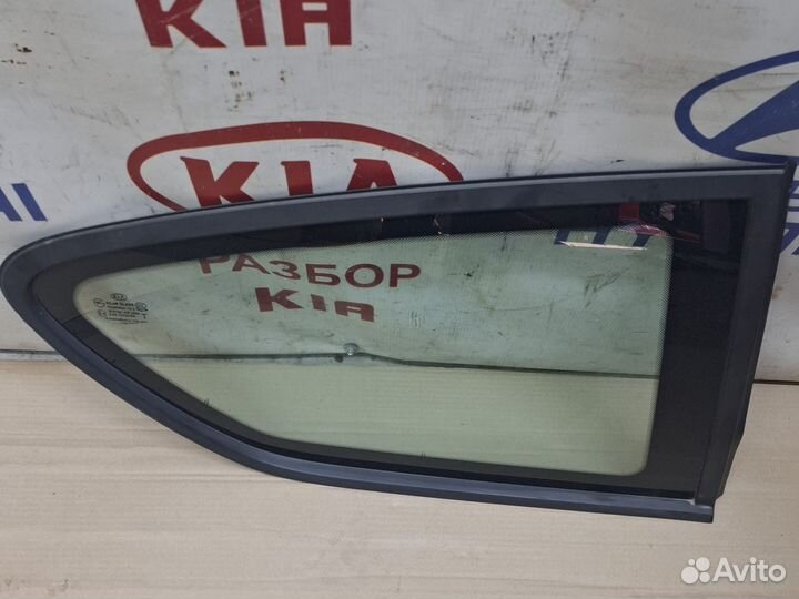 Стекло заднее правое Kia Picanto 2 TA купе