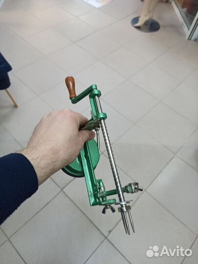 Яблокорезка Apple Peeler с винтом (Яблокочистка)
