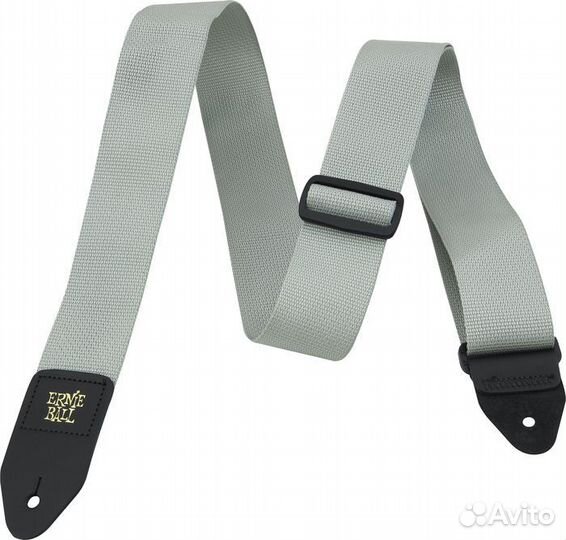 Ernie Ball 4046 Ремень гитарный полиэстер/серый