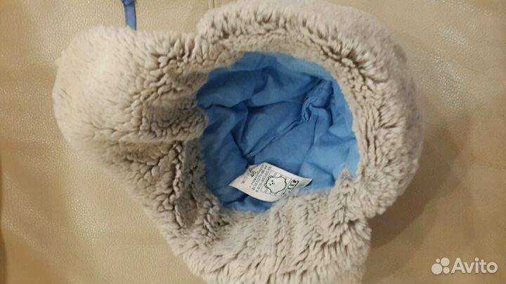 Детская зимняя шапка ушанка Olle