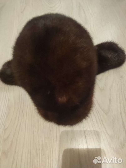 Шапка норковая женская