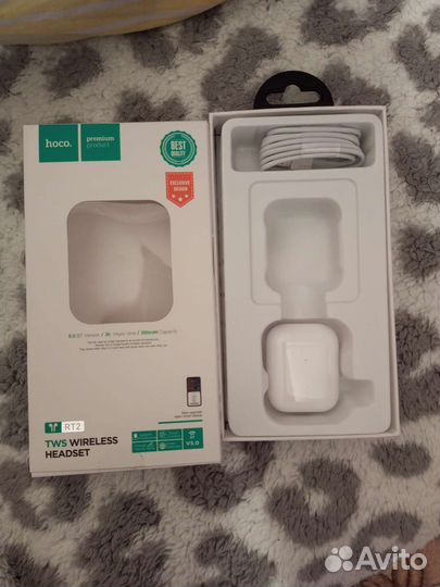 Беспроводные наушники Hoco rt1