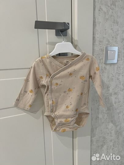 Боди с длинным рукавом H&M