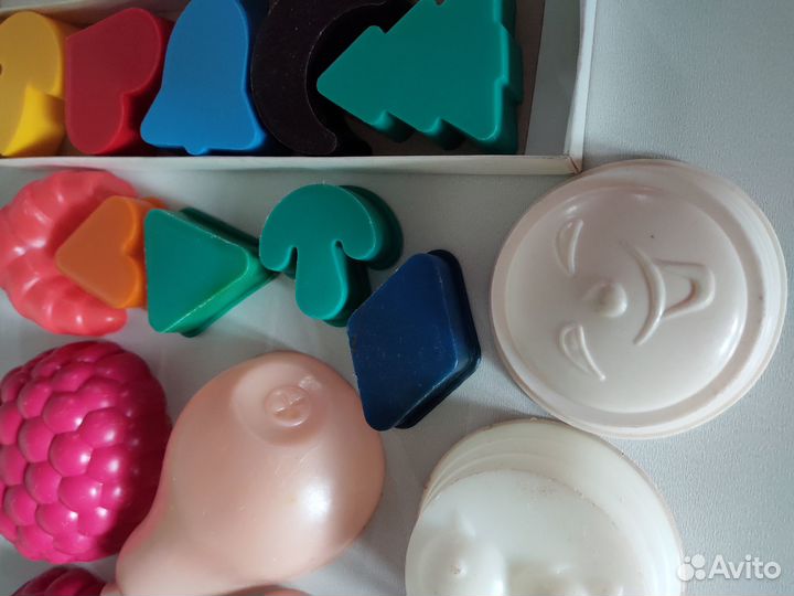 Набор для песочницы советский, формочки для песка