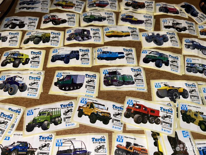 Наклейки turbo explorer