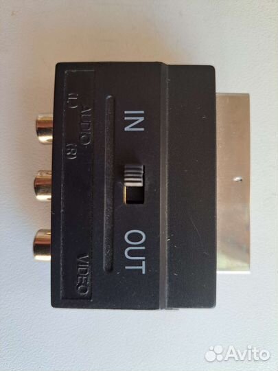 Scart Адаптер AV на тюльпаны 3 RCA