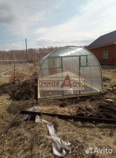 Теплица-3х7 м (каркас, профиль 20х40)