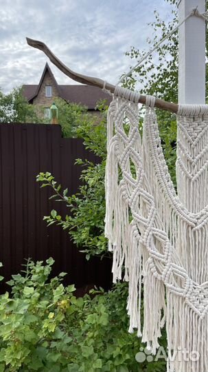 Настенное панно макраме