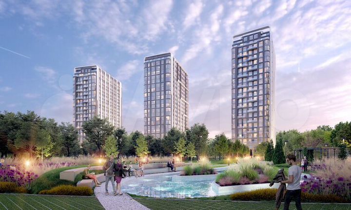 2-к. квартира, 69,5 м², 3/22 эт.