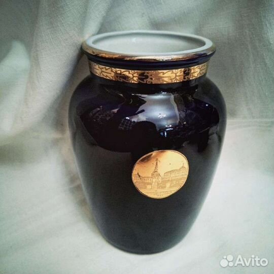 Вазы фарфоровые кобальт (лфз, etc.)