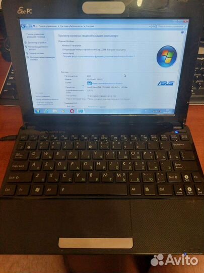 Нетбук Asus 1011CX-BLK045S