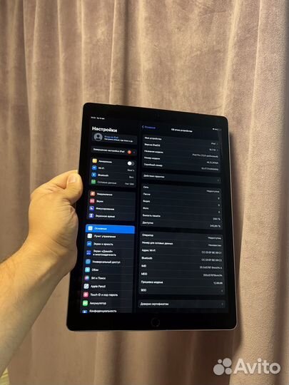 iPad pro 12.9 256gb wi-fi+sim
