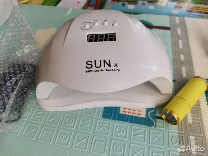 UV-лампа SunX и набор для гель-лака