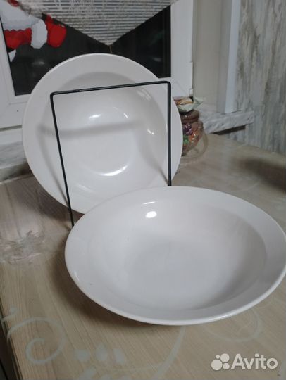 Тарелки глубокие керамические