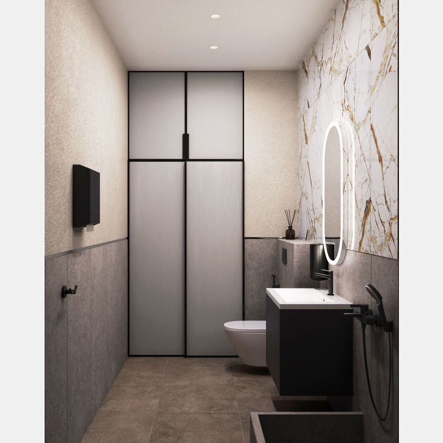 3-к. квартира, 64,4 м², 24/25 эт.