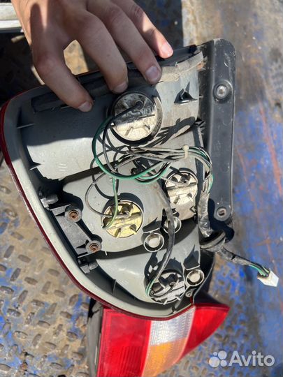 Фонарь задний accent