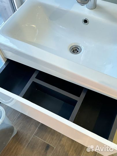 Тумба с раковиной для ванной 60 см