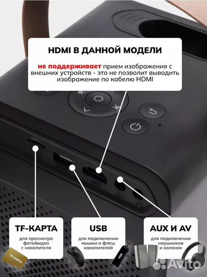 Мини проектор на андроид Мини кинотеатр SMART TV