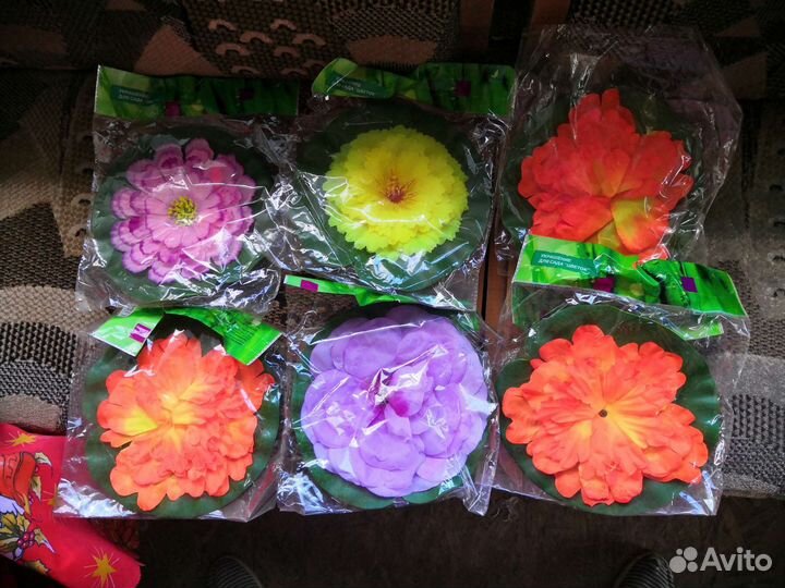 Цветы в водоём