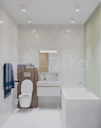 1-к. квартира, 46,1 м², 3/16 эт.