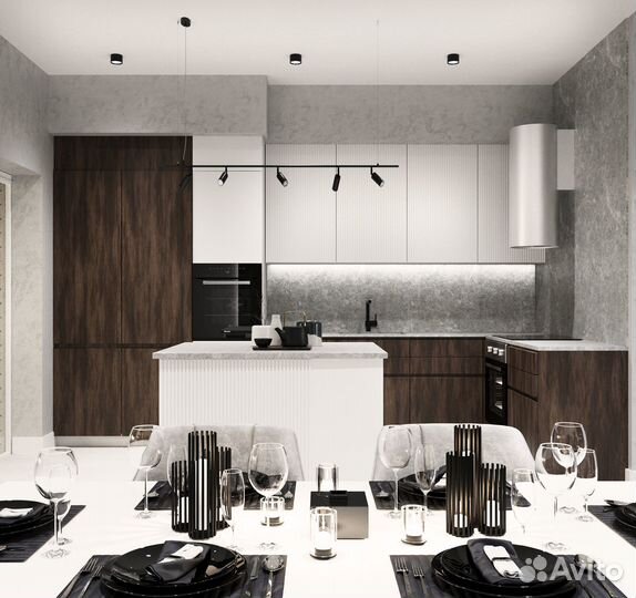 3D визуализация экстерьера, интерьера