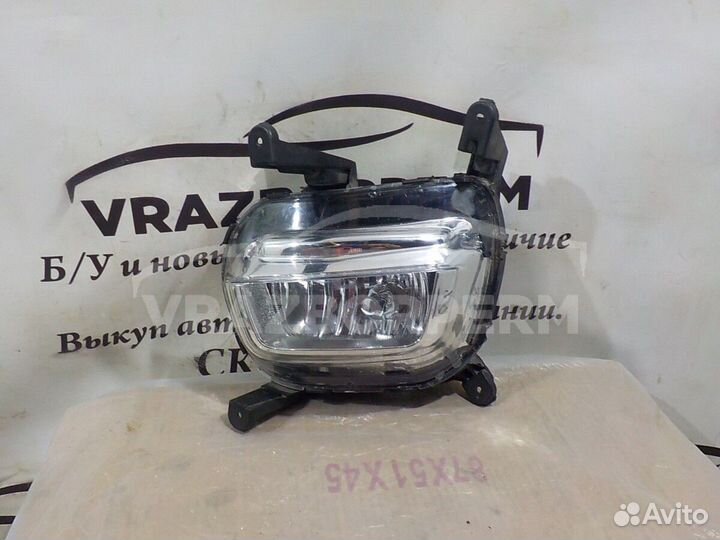 Фара противотуманная левая (птф) Kia RIO