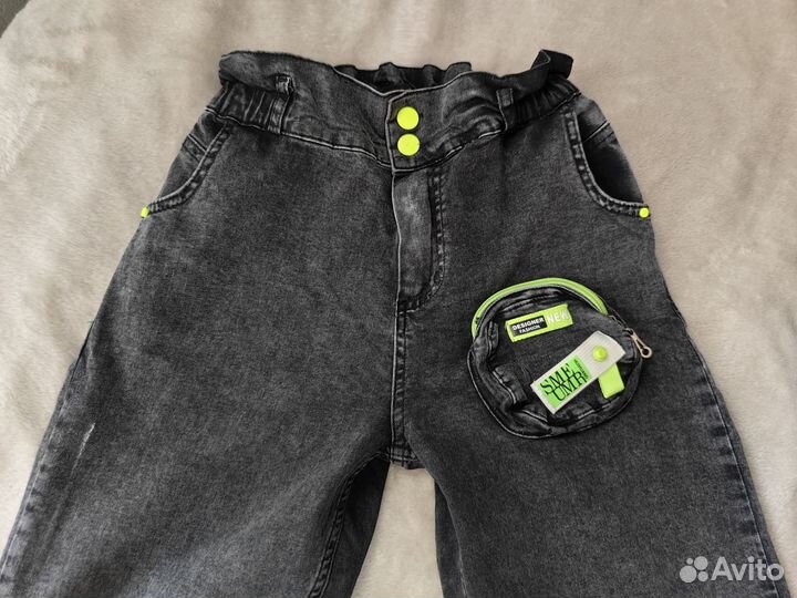 Модные джинсы 164