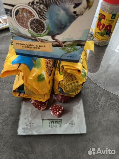 Корм для волнистых попугаев