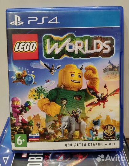 Игра Lego Worlds на ps4