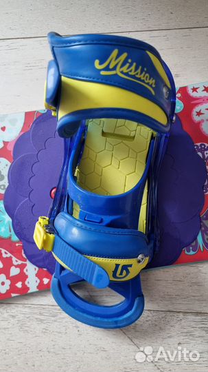 Сноуборд Burton с креплениями, состояние идеальное