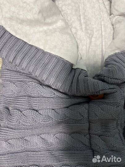 Конверт одеяло на выписку вязка лето весна