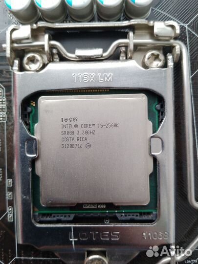 Процессор CPU Intel Core i5-2500K 3.3 GHz