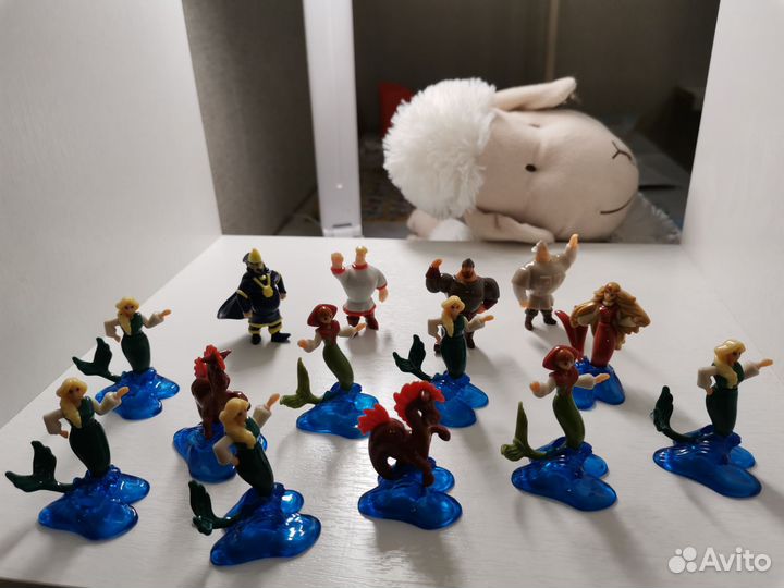 Игрушки из киндера три богатыря