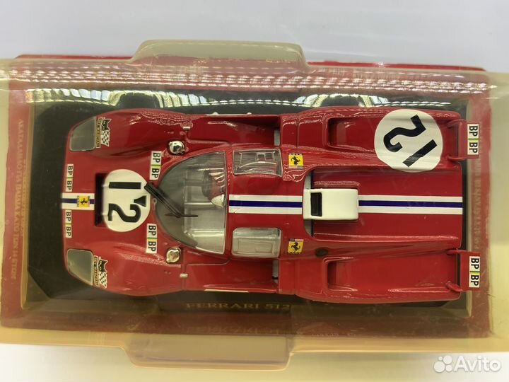 Модель Ferrari 512M 1:43