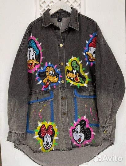 Джинсовые рубашки