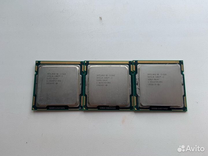 Процессоры Intel 1156, 775 и AMD AM3